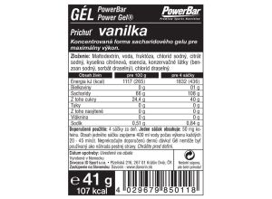 PowerBar PowerGel 41g Vanilka