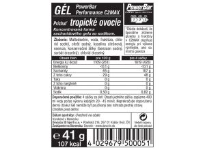 PowerBar PowerGel 41g Tropické ovocie