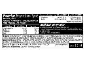 PowerBar Magnesium Liquid Ampulka 25ml Citrón