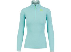 Karpos PIZZOCCO HALF ZIP dámska flíska Aqua Ski