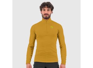 Karpos CRODA LIGHT Half Zip flíska zlatohnedá