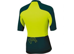 Karpos PRALONGIA&rsquo; dres modrozelený/žltý fluo