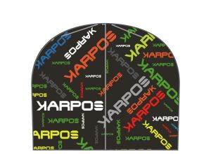 Karpos ALAGNA RACE čiapka čierna/multicolor