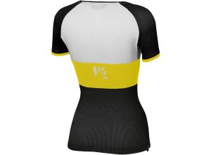 Karpos MOVED EVO dámske tričko čierne/žlté/biele