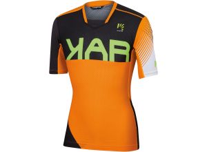 Karpos VERVE dres oranžový fluo/čierny