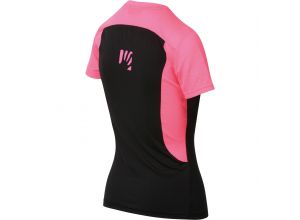 Karpos GIRALBA dámske tričko čierne/ružové fluo