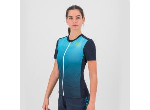 Karpos Verve Evo Dámsky Dres tmavomodrý/tyrkysový