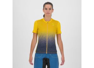 Karpos VERVE EVO dámsky dres Lemon Curry/Ombre Blue