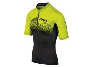 Karpos GREEN FIRE dres čierny/žltý fluo