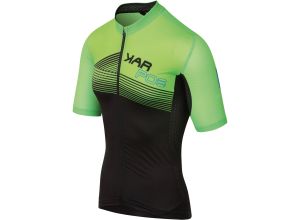 Karpos GREEN FIRE dres čierny/zelený fluo