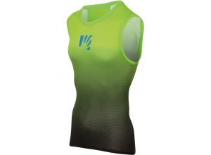 Karpos VERVE MESH dres bez rukávov zelený fluo