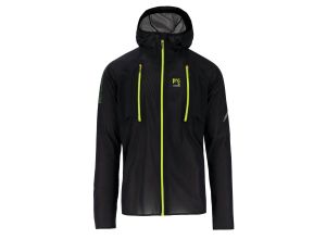 Karpos Lavaredo Rain Bunda čierna/zelená fluo