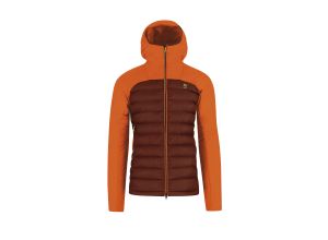 Karpos Sass Dortiga Hoodie Bunda Mahogany/Vibr.Orange