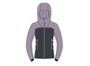 Karpos Sass Dortiga Dámska Bunda Woodl.Gray/Lavender