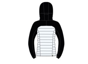 Karpos Sass Dortiga Dámska Bunda Bright White/Black