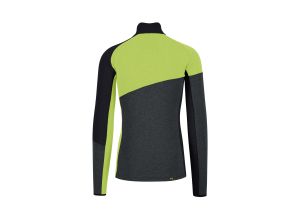 Karpos Federa Half-Zip Flíska Woodl.Gray/Black/Acid Lime