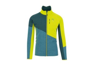 Karpos FEDERA FULL-ZIP flíska Balsam/Forest/Kiwi Colada