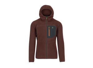 Karpos Moiazza Retro Hoodie Flíska Mahogany/Woodl.Gray