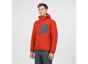 Karpos Moiazza Retro flíska s kapucňou Fire/Woodl.Gray