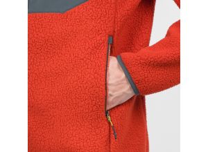 Karpos Moiazza Retro flíska s kapucňou Fire/Woodl.Gray