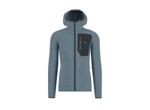 Karpos Antermoia Hoodie Flíska Smoke Blue/Woodl.Gray