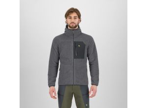Karpos Rocchetta Evo flíska s kapucňou Smoked/Woodl.Gray