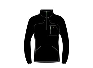 Karpos Rocchetta Half Zip Flíska Black