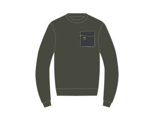 Karpos Mesdi Crewneck Flíska Deep Depth/Woodl.Gray