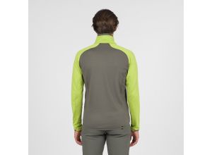 Karpos Odle Evo Full Zip flíska Kambaba/Dark Citron