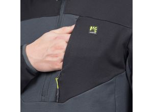 Karpos Bigontina Half Zip flíska Woodl.Gray/Black