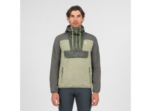 Karpos Rocchetta Vogue Hoodie Half Zip flíska Tea/Castor/Kambaba