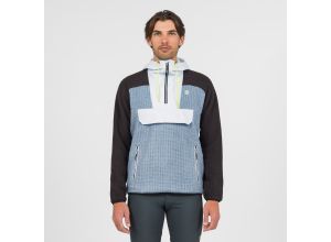 Karpos Rocchetta Vogue Hoodie Half Zip flíska Windw.Blue/Black/Illusion Blue