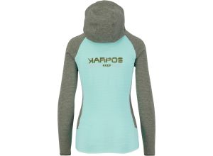 Karpos CAMOSCIO dámska mikina Aqua Ski/Thyme