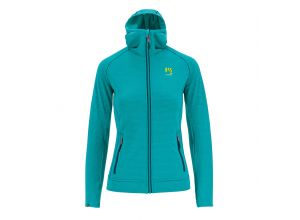 Karpos Ambrizzola Full-Zip Dámska Mikina tyrkysová/modrá