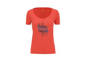 Karpos CROCUS dámske tričko Hot Coral