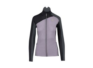 Karpos Federa Full-Zip Dámska Flíska Lavender/Black/Woodl.Gray
