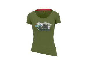 Karpos ANEMONE EVO dámske tričko cedar green