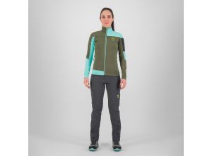 Karpos CHERZ dámska flíska Thyme/Aqua Ski