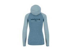 Karpos Camoscio Dámska Mikina So Zipsom Spring Lake/Sterling Blue