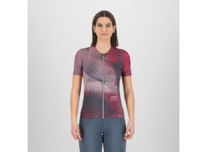 Karpos Sarca Dámsky Dres So Zipsom beet red, pristine