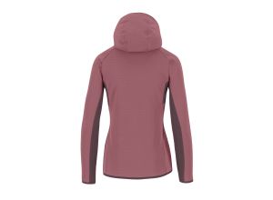 Karpos Marmolada Dámska Mikina S Kapucňou Deco Rose/Huckleberry