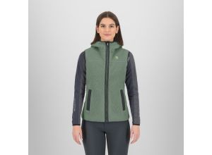 Karpos Moiazza Retro Hoodie dámska vesta Hedge/Woodl.Gray