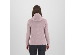 Karpos Rocchetta Evo Hoodie dámska flíska Lilac/Woodl.Gray