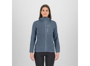 Karpos Rocchetta Evo Hoodie dámska flíska Blue Mirage