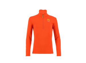 Karpos PIZZOCCO KID HALF-ZIP flíska Spicy Orange