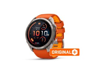 Garmin fenix 9 Pro - inReach, 51mm, AMOLED, Sapphire, Titanium, Autumn Orange/Spark Orange band