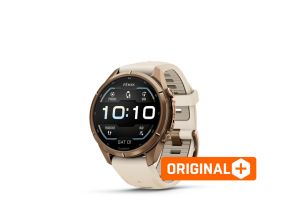 Garmin fenix 9 Pro - 43mm, AMOLED, Sapphire, Autumn Gold Titanium, Cream/French Gray band