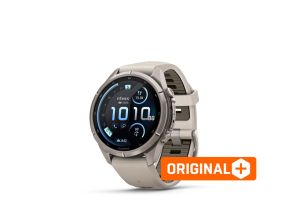 Garmin fenix 9 Pro - inReach, 43mm, AMOLED, Sapphire, Titanium, Gray/Sandstone band