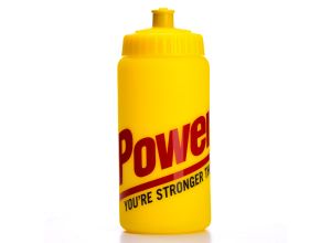 PowerBar Cycling Fľaša s veľkým logom, 500ml žltá