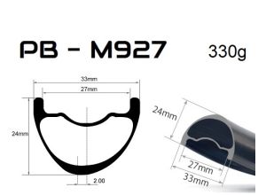 ráf PB-M927 Carbon light